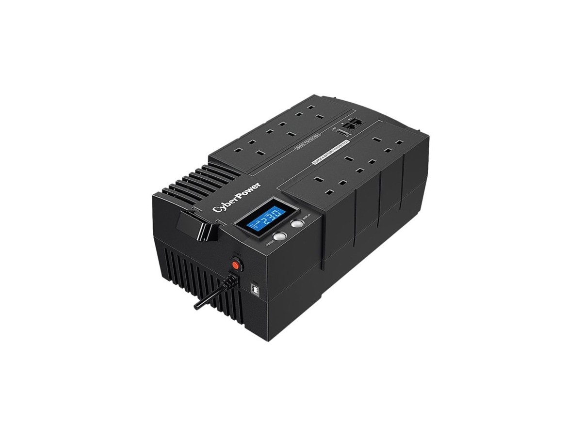 Uninterruptible power supply unit on a white background