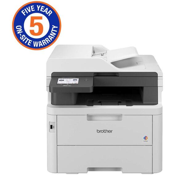 BROTHER COL LASER PRINTER MFC-L3760CDW printer on a clean background