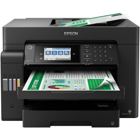 EPSON PRINTER BUSINES ECOTNK 4IN1 L15150 printer on a clean background