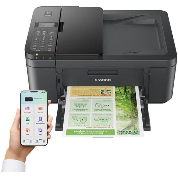 CANON PRINTER PIXMA 4-IN-1 1 EA TR4645 printer on a clean background
