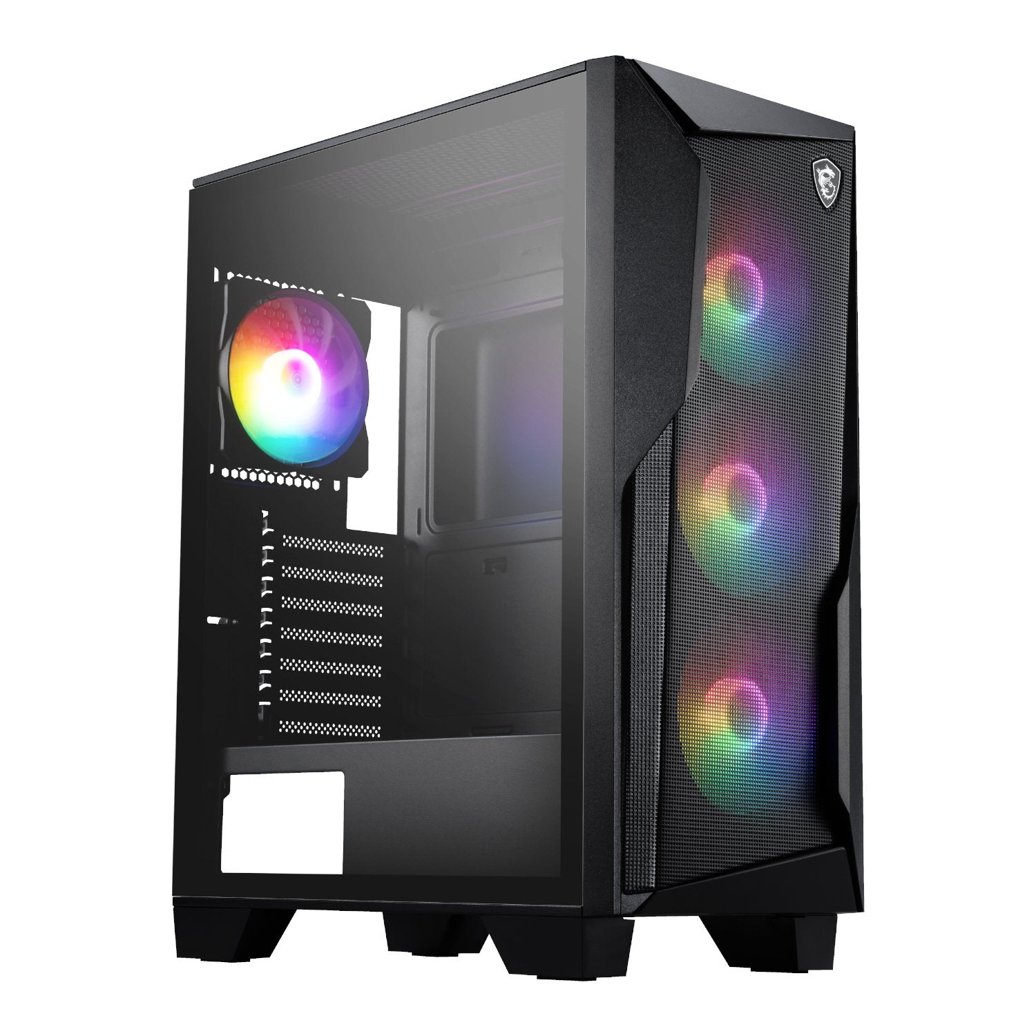 MSI MAG FORGE 130A Airflow ATX Gaming Chassis - Black product image