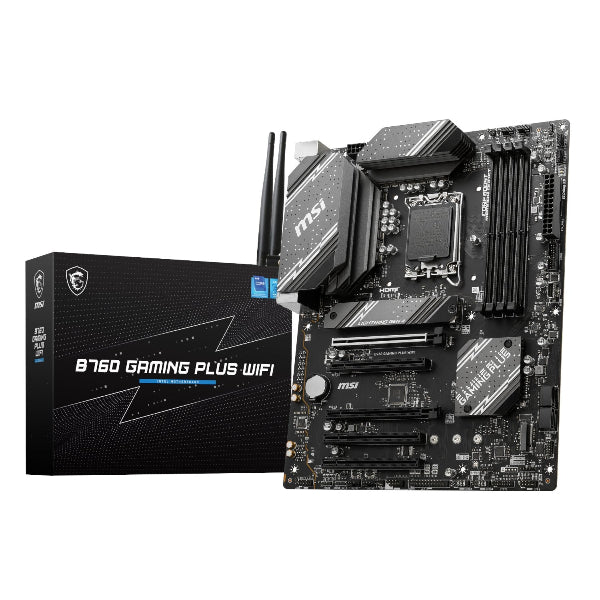 MSI B760 GAMING PLUS WIFI DDR5 LGA1700 ATX Motherboard product image