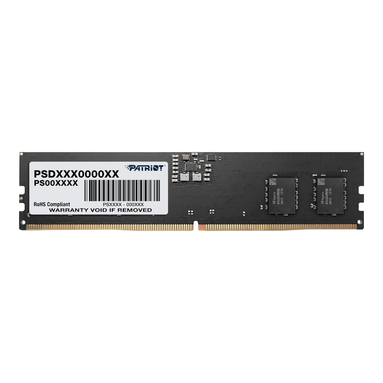 Patriot Signature Line 8GB 4800MHz DDR5 UDIMM Desktop Memory product image