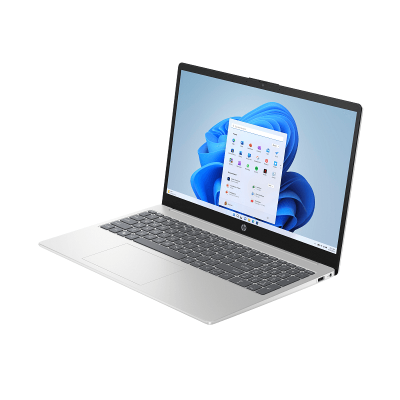 HP | Laptop 15 | 15.6" FHD | AMD Ryzen 5 | 16GB DDR4 | 512GB SSD - Glacier Silver product image