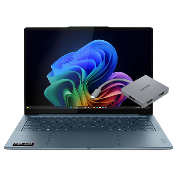 Lenovo | Yoga 7 | 14" WUXGA OLED | AMD Ryzen AI 7 | 32GB RAM | 512GB SSD | Non Touch - Tidal Teal product image