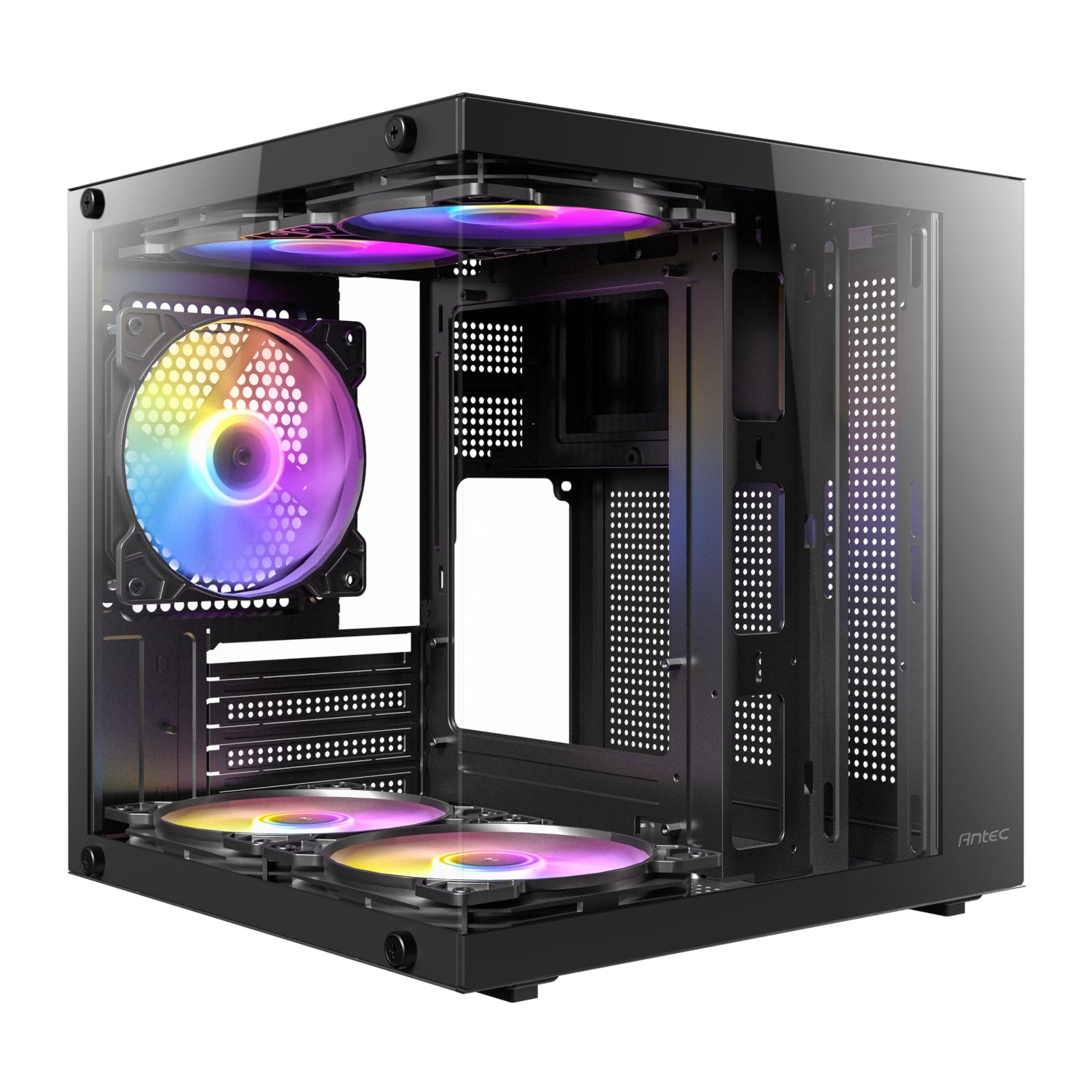 Antec VCX10M ARGB Micro-ATX | ITX Mini-Tower Gaming Chassis - Black product image