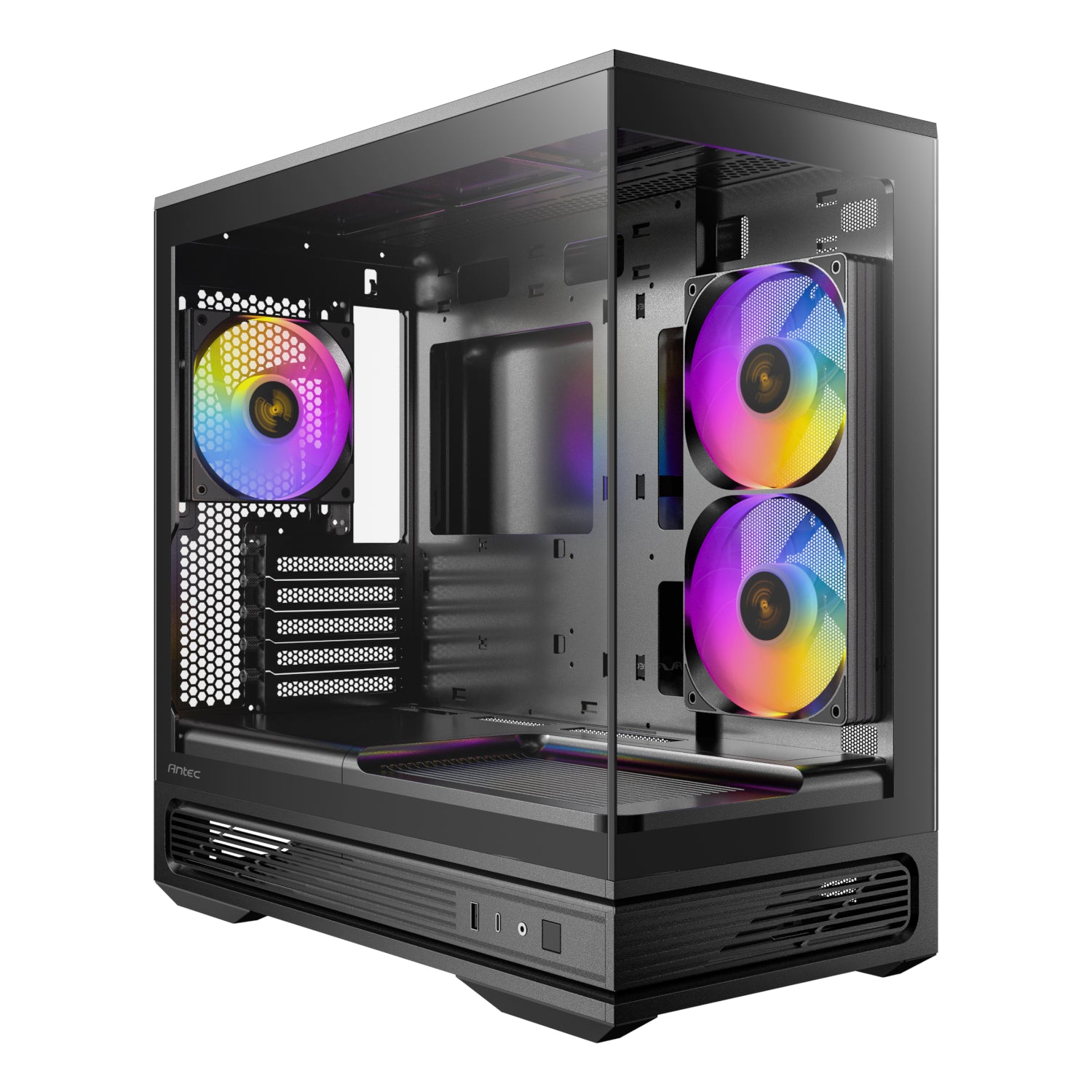 Antec C2M ARGB Compact Micro-ATX Gaming Chassis - Black product image