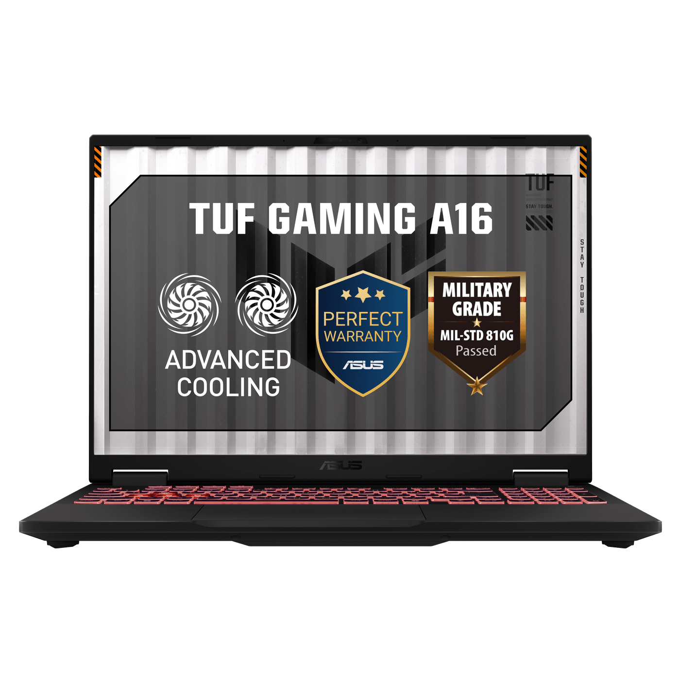 ASUS | TUF A16 | 16" FHD+ | AMD Ryzen 9 | 16GB DDR5 RAM | 1TB NVMe SSD | Nvidia RTX5060 8GB Gaming - Jaeger Gray product image