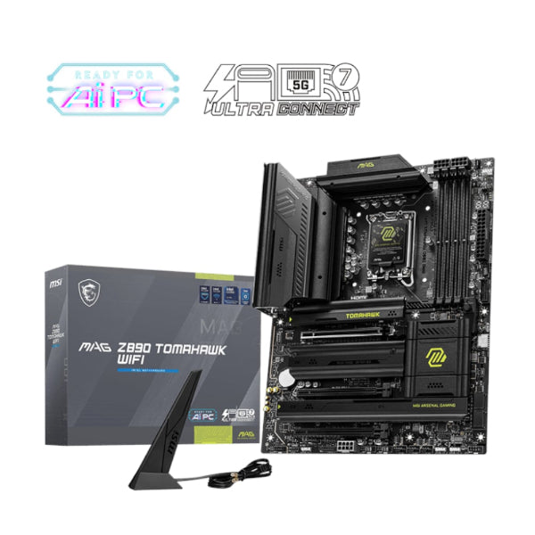 MSI MAG Z890 TOMAHAWK WIFI Intel LGA1851 ATX Gaming Motherboard product image