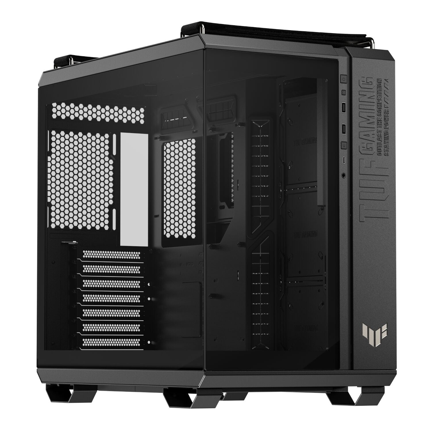 Asus TUF Gaming GT502 Horizon Mid Tower Chassis - Black product image