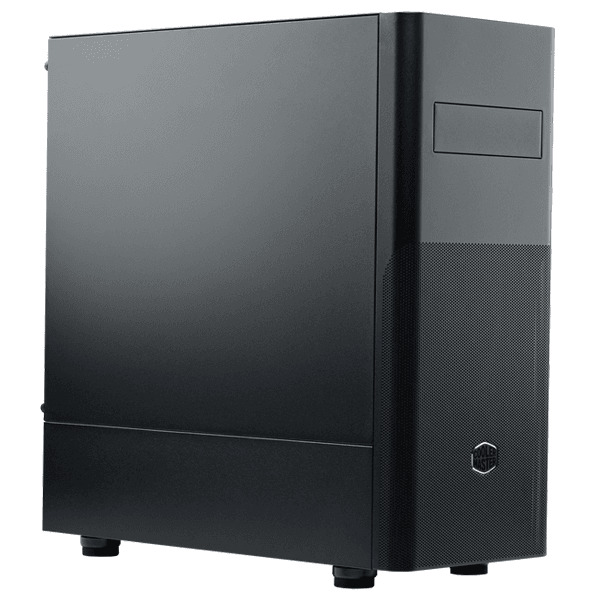 Cooler Master MasterBox CM695 ATX Case with Steel Left / Right Side Panel, Built-In 5.2” Optical Disc Drive and 2X 120mm (Front) + 1X 120mm (Rear) Pre-Installed Fans – Black Colour product image