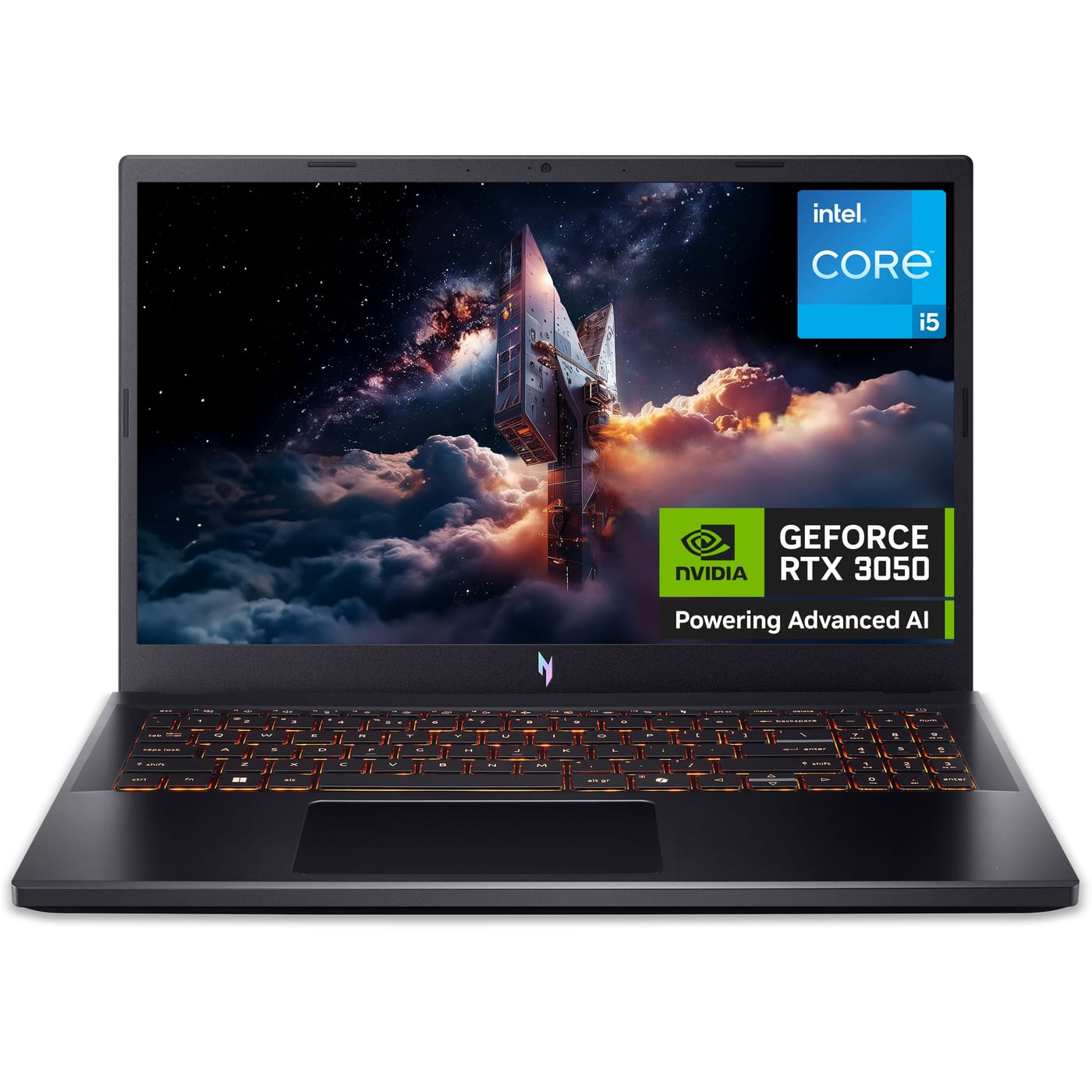 Acer Nitro V 15 | Intel Core i5 13th Gen | 15.6" FHD 144Hz | 8GB RAM | 512GB SSD | Nvidia GeForce RTX 3050 6GB Gaming - Black product image