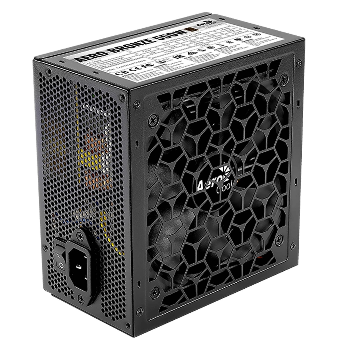 Aerocool AERO Bronze 550W ATX 230V EU Power supply product image