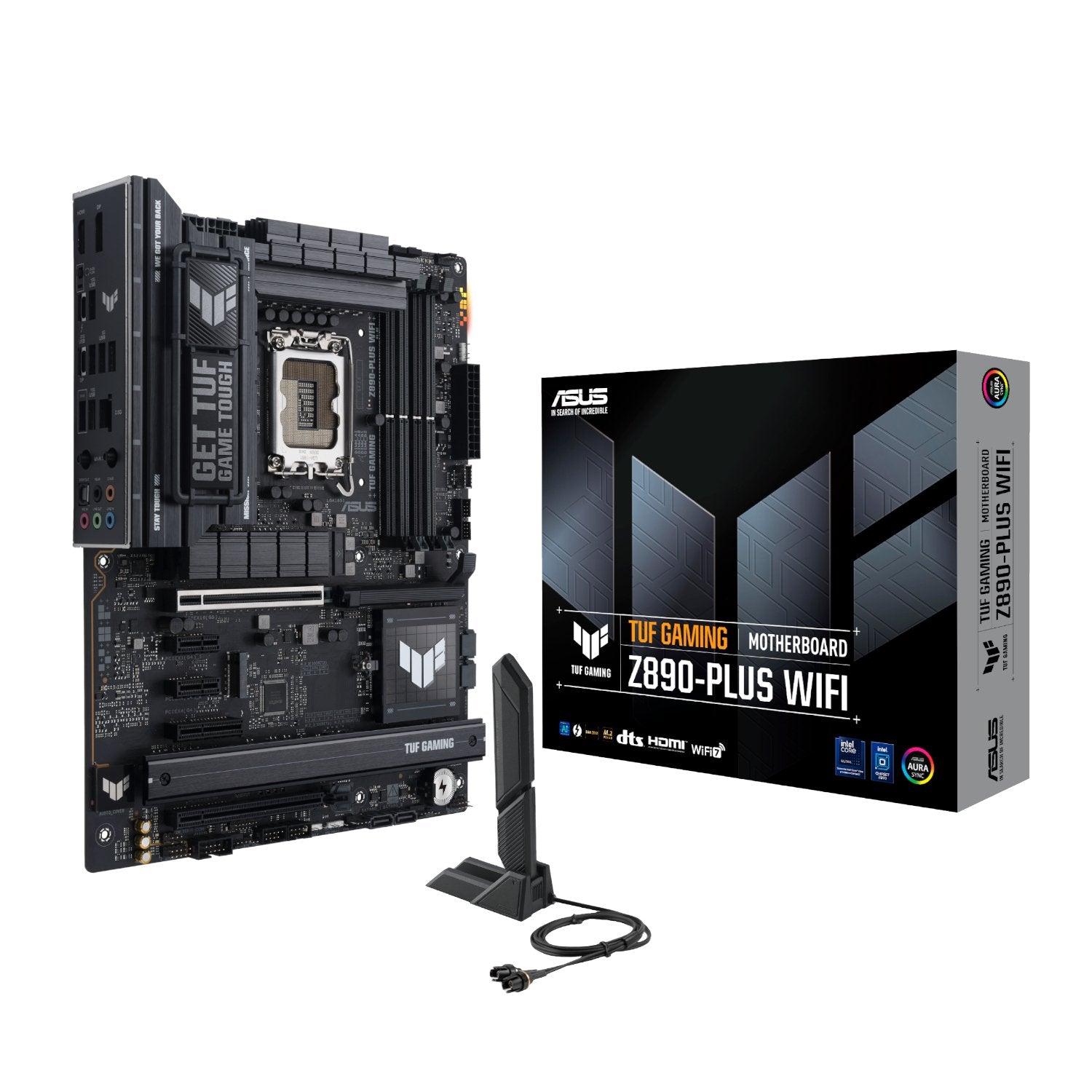 Asus TUF Gaming Z890-PLUS WIFI Intel LGA1851 ATX Gaming Motherboard product image