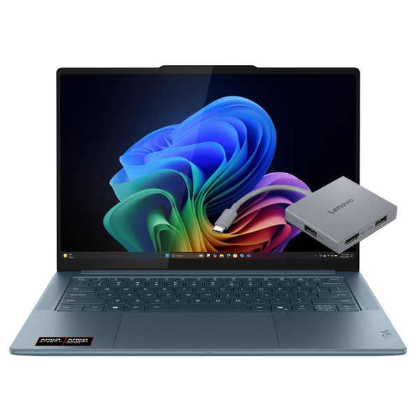 Lenovo | Yoga Pro 7 | 14.5" 3K (2944x1840) OLED | AMD Ryzen AI 9 | 32GB RAM | 1TB SSD | Non Touch - Tidal Teal product image