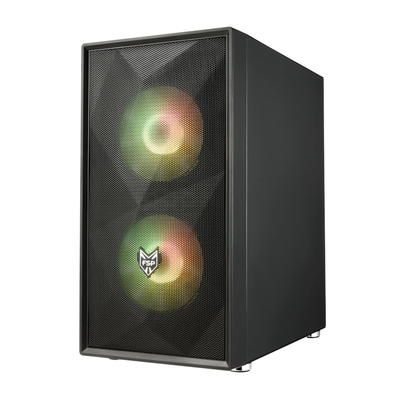 FSP CST130A Micro-ATX Gaming Chassis - Black product image