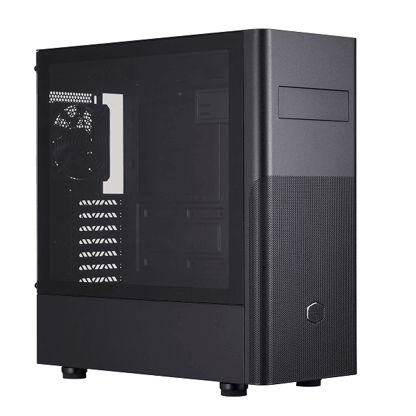 Cooler Master MasterBox CM695 ATX Case with Tempered Glass Left Side Panel, Built-In 5.2” Optical Disc Drive and 2X 120mm (Front) + 1X 120mm (Rear) Pre-Installed Fans – Black Colour product image
