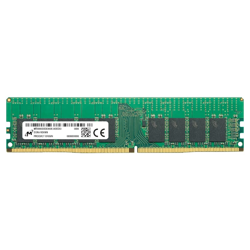 Micron MTA18ASF2G72PDZ-3G2R1R 16GB 3200Mhz DDR4 RDIMM Memory product image