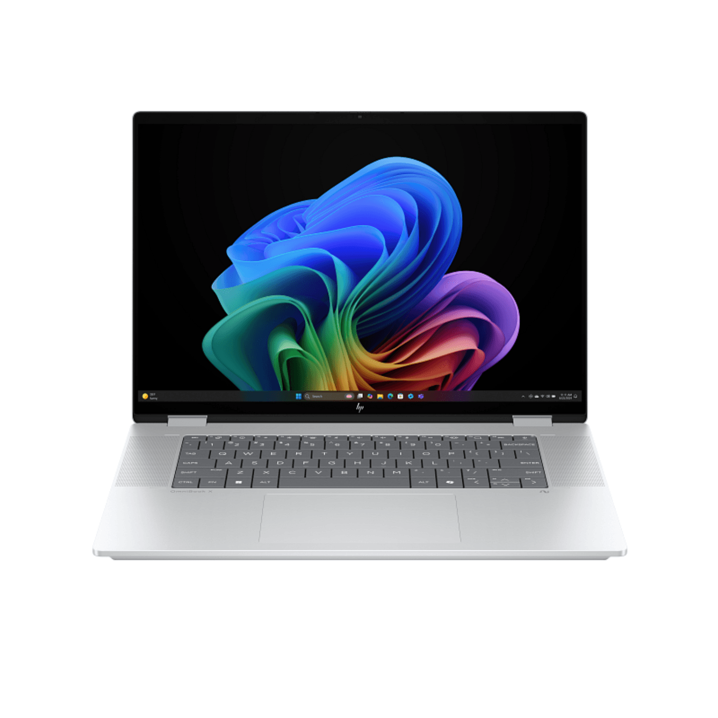 HP | OmniBook X Flip | 16" 3K OLED Touch screen | Intel Core Ultra 7 | 16GB DDR5 | 1TB SSD | 2-in-1 - Glacier Silver product image