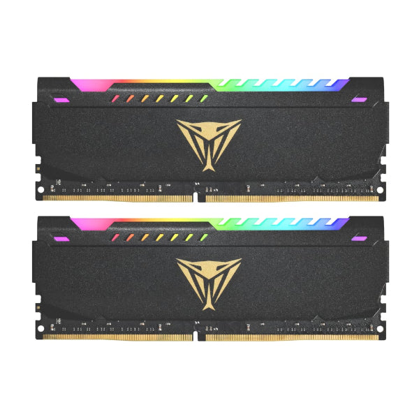 Patriot Vipersteel 32GB KIT (2x16GB) 3600MHz DDR4 Desktop Gaming Memory RGB product image
