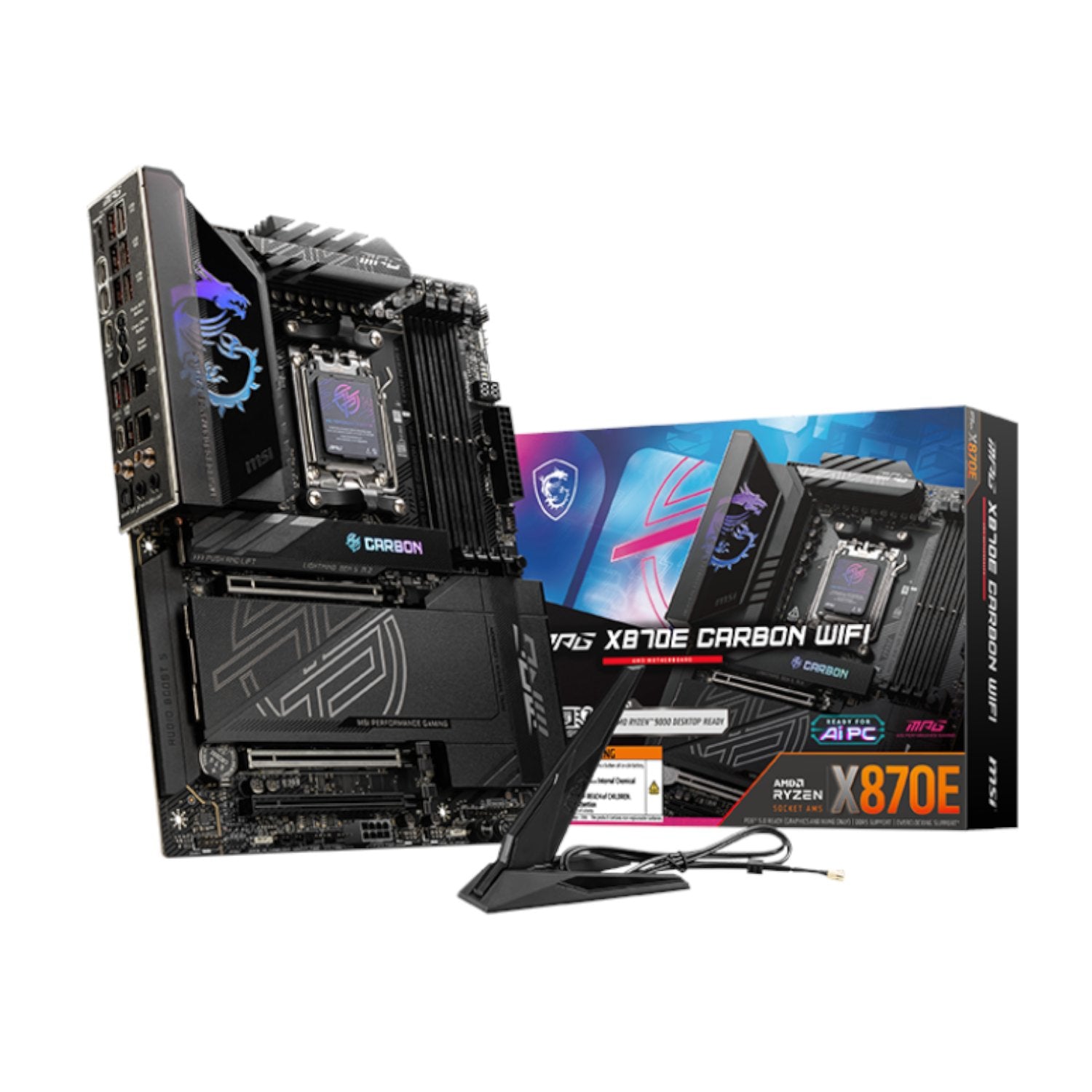 MSI MAG X870E CARBON WIFI ATX Motherboard product image