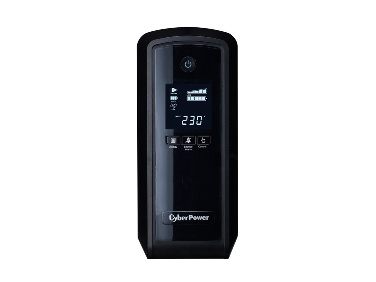 CyberPower CP900EPFCLCD-UK 900VA 230V UPS on a white background