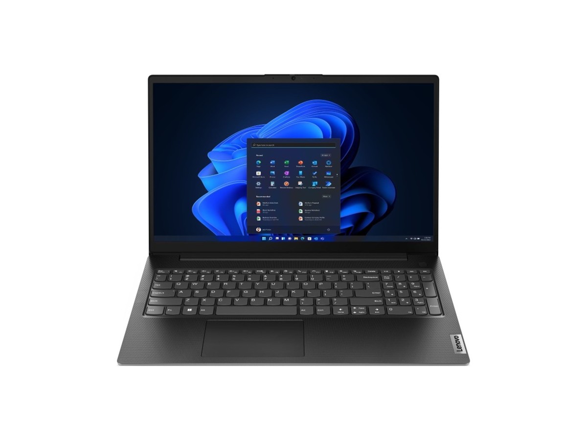 Lenovo V15 G5 Intel Core i7 16GB RAM 512GB SSD 15.6 Inch Windows 11 Pro Laptop on a white background