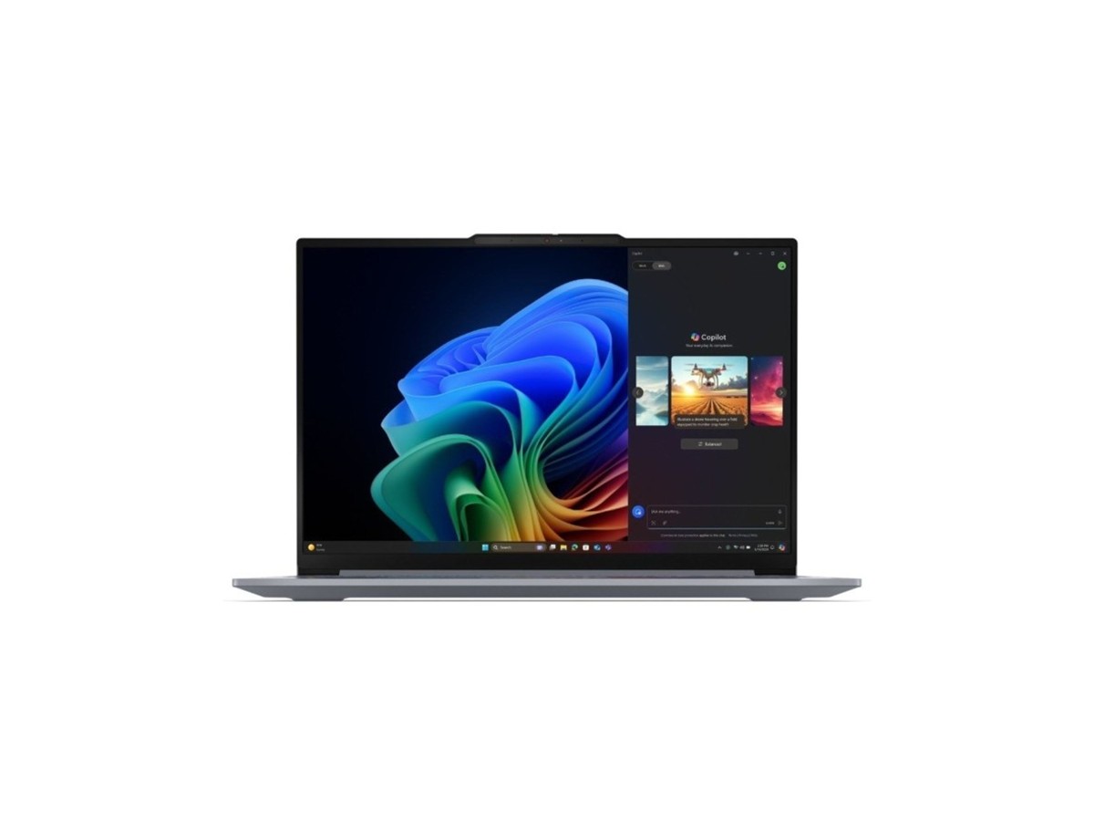 Lenovo ThinkBook 16 G7 Qualcomm Snapdragon X Plus 16GB RAM 512GB SSD 16 Inch Windows 11 Pro Laptop on a white background