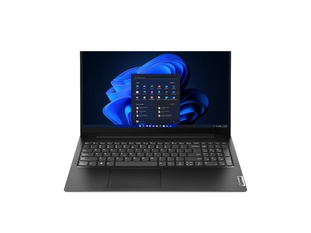 Lenovo V15 G4 Ryzen 5 8GB RAM 256GB SSD 15.6 Inch Windows 11 Pro Laptop on a white background