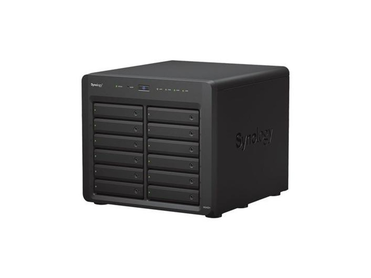 Synology DS2422+ 12 Bay Desktop on a white background