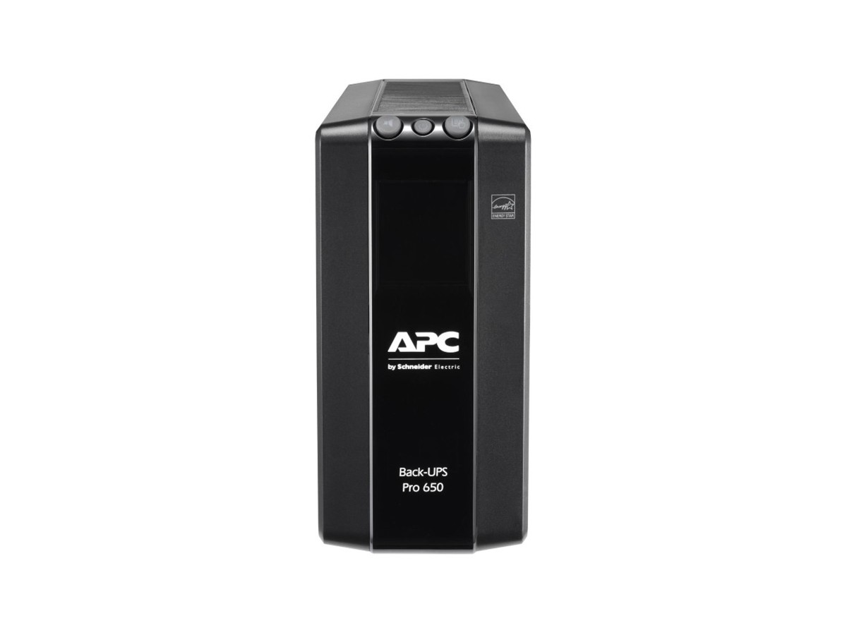 APC BACK-UPS 650VA 230V Tower on a white background