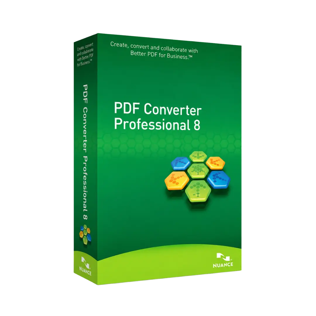 Nuance PDF Converter Professional 8 software licence