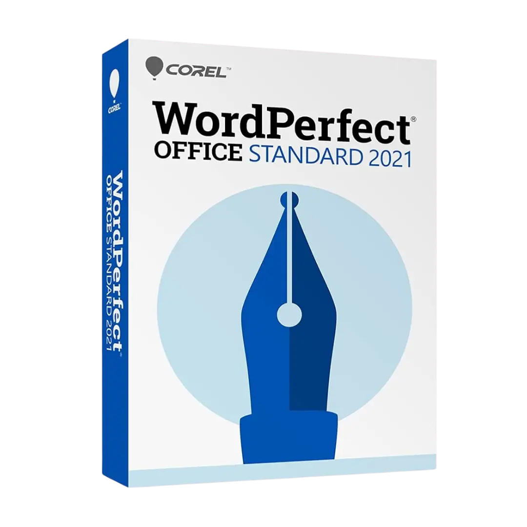 Corel WordPerfect Office Standard 2021 software licence